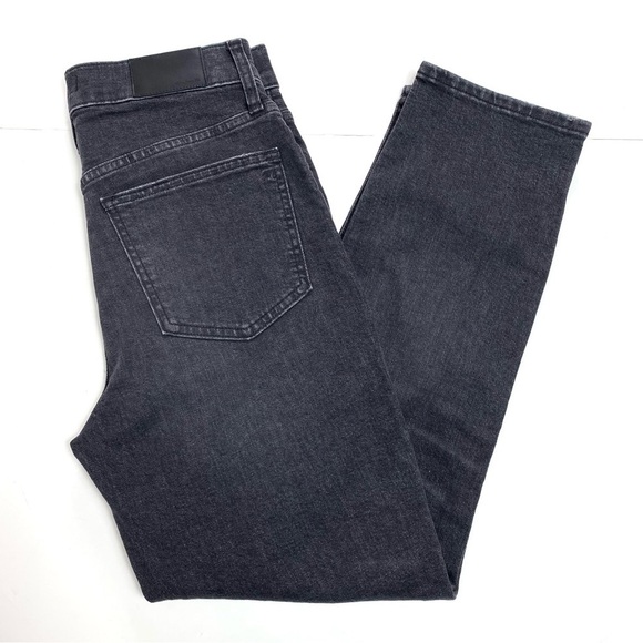 MADEWELL The Perfect Vintage Crop Jeans in Sumner Wash Black Style# AA892 - Picture 8 of 10